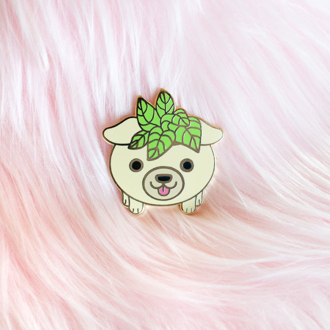 Puppy Planter Pin