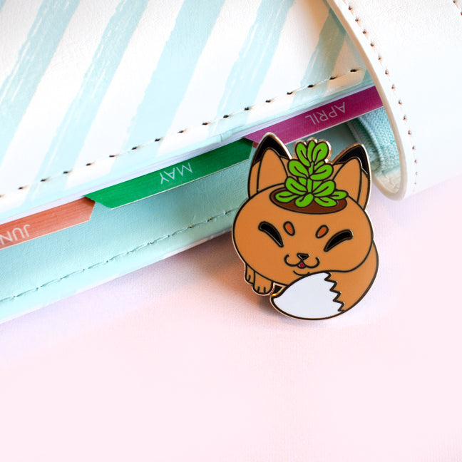 Fox Planter Pin