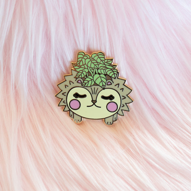 Hedgehog Planter Pin