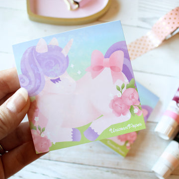 Dreamy Unicorn Mini Memo Pad