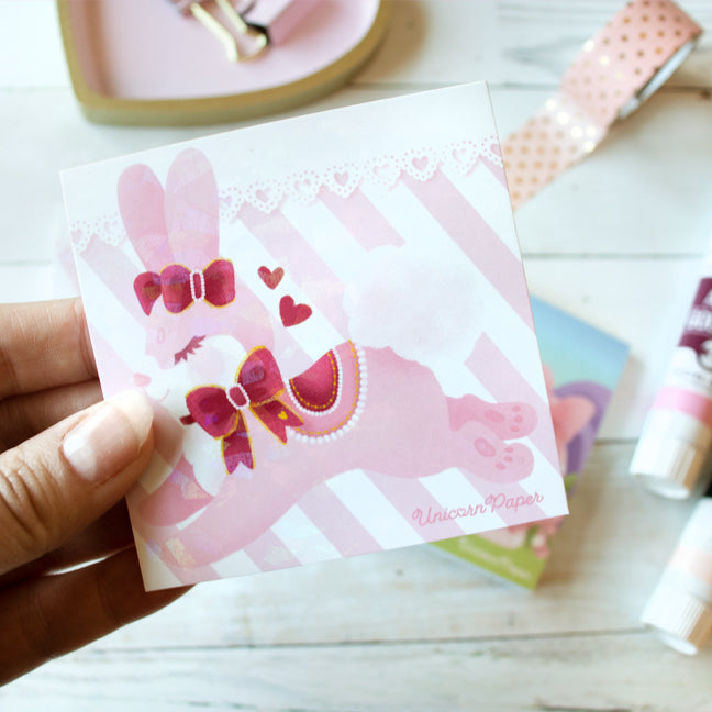 Love Bunny Mini Memo Pad