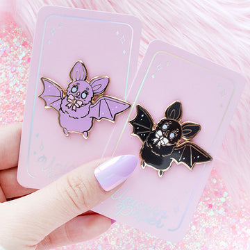 Baby Bats Enamel Pins