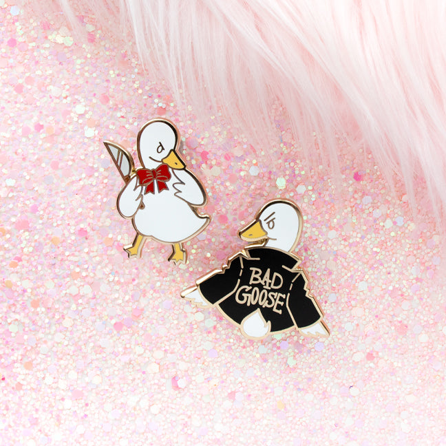 Bad Goose Enamel Pins