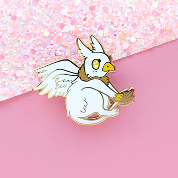 Baby Griffin Enamel Pin