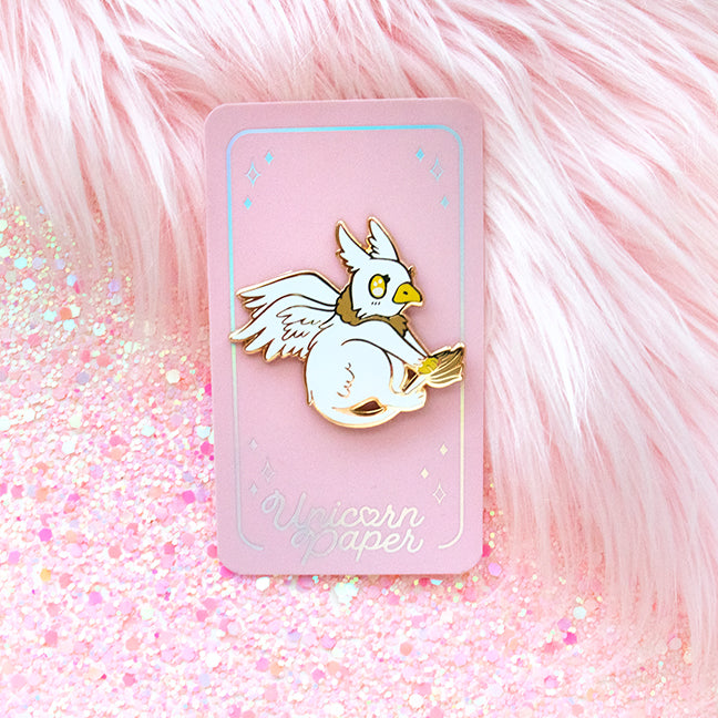 Baby Griffin Enamel Pin