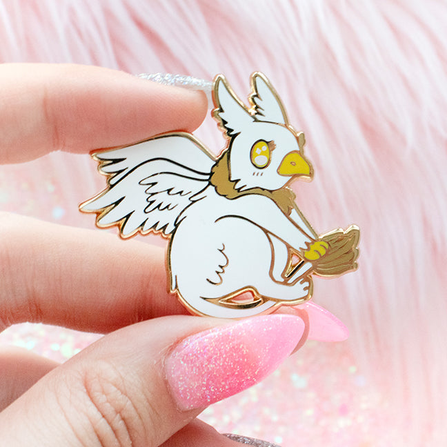 Baby Griffin Enamel Pin