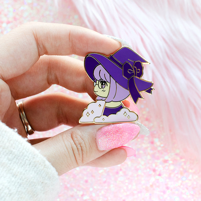 Kiki the Witch Enamel Pin