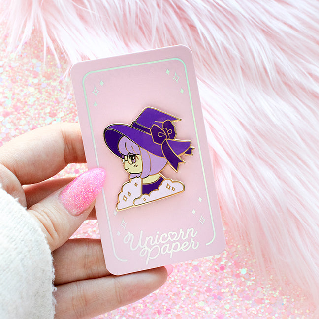 Kiki the Witch Enamel Pin