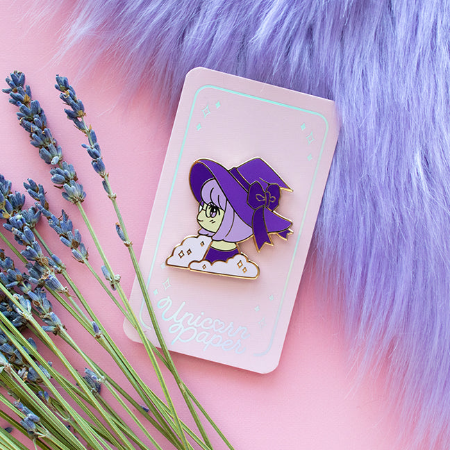 Kiki the Witch Enamel Pin