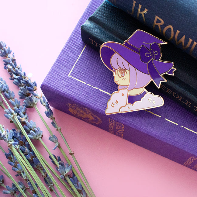 Kiki the Witch Enamel Pin