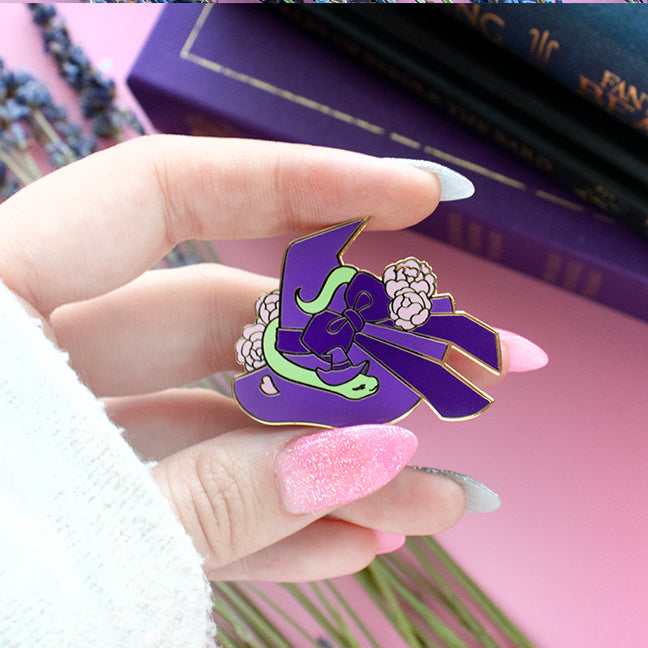 Witch Hat Enamel Pin