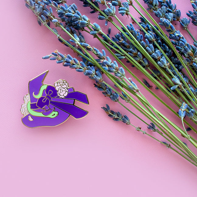 Witch Hat Enamel Pin