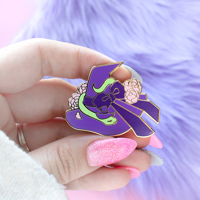 Witch Hat Enamel Pin