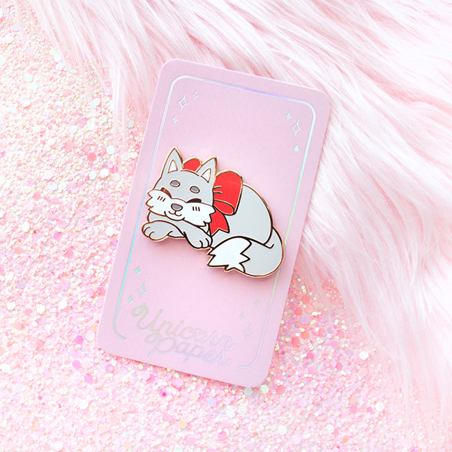 Little Red's Wolf Enamel Pin