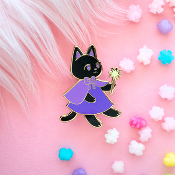 Spice the Cat Enamel Pin