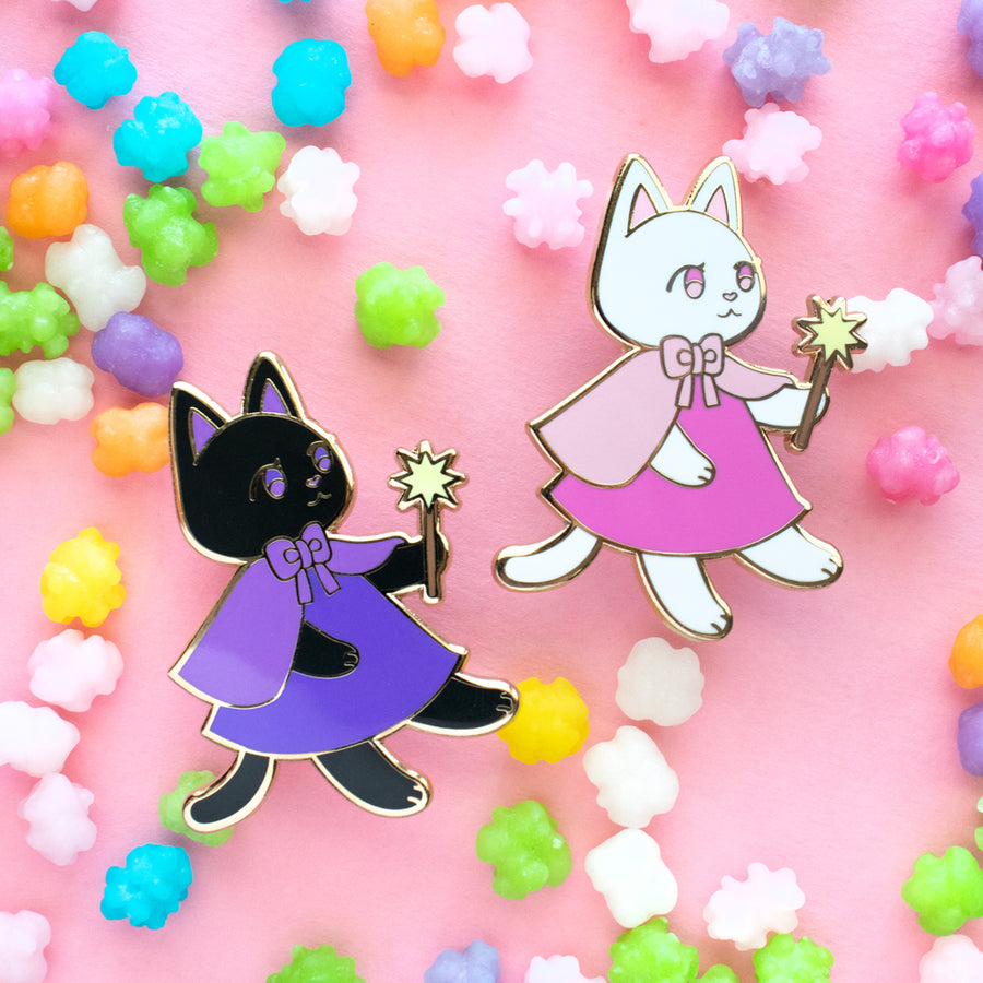 Sugar the Cat Enamel Pin