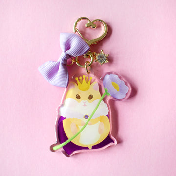 Hamlet the Hamster Tiny Companion Keychain