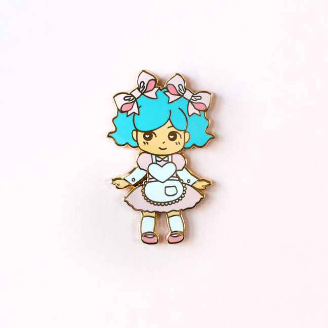 Pink Bakery Waitress Enamel Pin